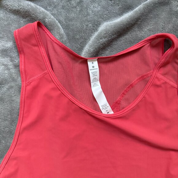 Lululemon Sculpt Tank II Dust Coral Size 8 - Picture 2 of 3